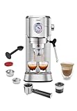 Gevi Espresso Machine 20 Bar, Professional Espresso Maker with Milk Frother, Compact Espresso Coffee Machines for...