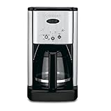 Cuisinart DCC-1200P1 Brew Central 12-Cup Programmable Coffeemaker Coffee Maker, Carafe, Brushed Chrome