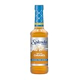 Splenda Coffee Syrup, Salted Caramel, Sugar Free, Flavored Liquid Syrups for Drinks, 750 ml Bottle