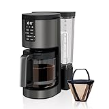 Ninja DCM201BK Programmable XL 14-Cup Coffee Maker PRO, 14-Cup Glass Carafe, Freshness Timer, with Permanent Filter,...