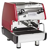 La Pavoni PUB 1V-R 1 Group Volumetric Espresso Machine, Anti-vacuum Valve, Copper Boiler, Ruby Red*