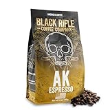 Black Rifle Coffee Company, AK-47 Espresso,100% Arabica Coffee,Colombian Supremo Roasted Dark, Whole Bean 12 oz Bag