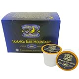 Dancing Moon Brand, 100% Pure Jamaica Blue Mountain Coffee Pods - for Keurig KCup Brewers, Medium Roast