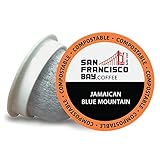 San Francisco Bay Compostable Coffee Pods - Jamaica Blue Mountain Blend (80 Ct) K Cup Compatible including Keurig 2.0,...