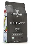 Lifeboost Coffee Organic Espresso Beans Whole - Low Acid Single Origin Organic Coffee - Non-GMO Espresso Coffee - Third...