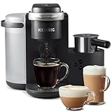 Keurig K-Cafe Single Serve K-Cup Coffee, Latte and Cappuccino Maker, Dark Charcoal*