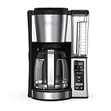 Ninja 12-Cup Programmable Coffee Brewer, 2 Brew Styles, Adjustable Warm Plate, 60oz Water Reservoir, Delay Brew -...