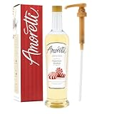 Amoretti - Premium Peppermint Syrup, 94 Servings Per Bottle (750 ml), with Pump for Flavoring Coffees, Cocktails, and...*