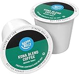 Amazon Brand - Happy Belly Medium Roast Coffee Pods, Kona Blend, Compatible with Keurig 2.0 K-Cup Brewers, 100 Count