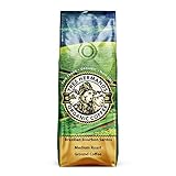 Tres Hermanos Fairtrade Low-Acid Organic Coffee (Brazilian Bourbon Santos Medium Roast Ground, 2 lb)*