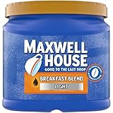 Maxwell House Breakfast Blend Light Roast Ground Coffee (25.6 oz Canister)